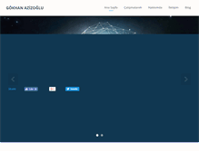 Tablet Screenshot of gokhanazizoglu.com